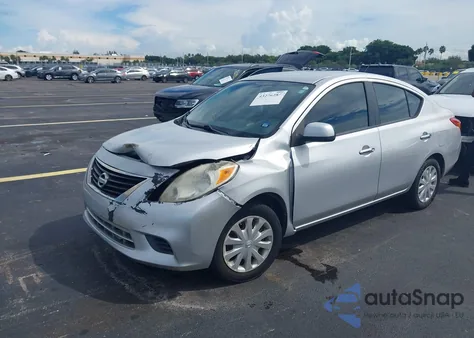 2012 Nissan Versa 1.6 Sv z USA, uszkodzony, nr VIN 3N1CN7AP5CL815355